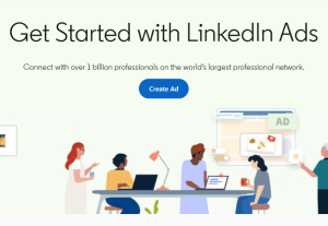 linkedin ads starting page